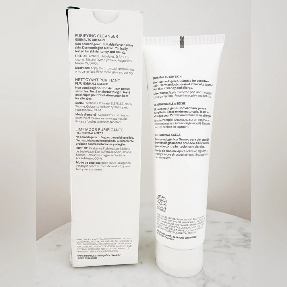NEW Mary Kay Naturally Purifying Cleanser 4.5oz